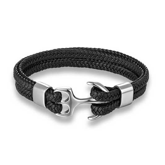 Anchor Black and Silver