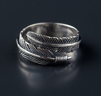 Antique Feather Ring